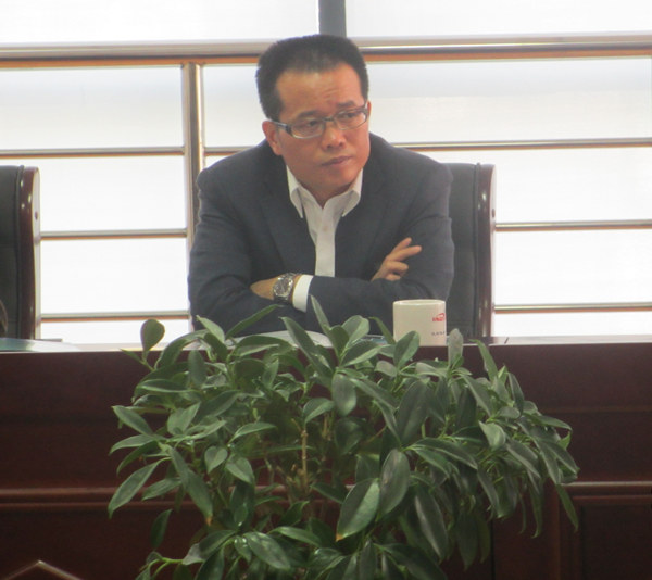 熱烈歡迎區領導蒞臨我司調研指導